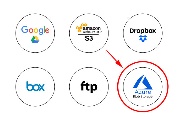 Select Azure Blob Storage